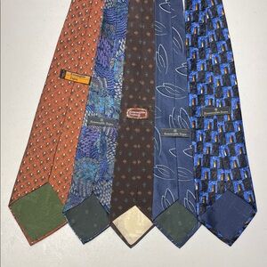 Ermenegildo Zegna Multicolor Men's Tie Collection